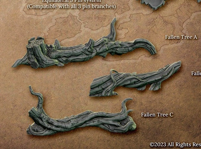 Forest Modular Trees, Terrain Kit - Artisan Guild