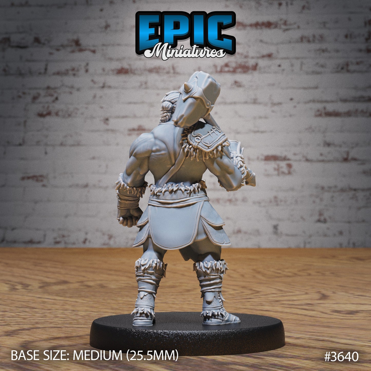 Barbarian Tribe Male (4 Variants Available) - Epic Miniatures