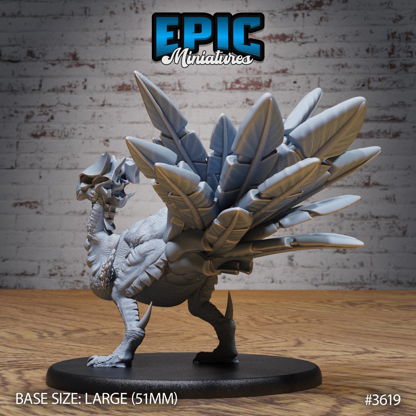 Turkey Raptor (4 Variants Available) - Epic Miniatures