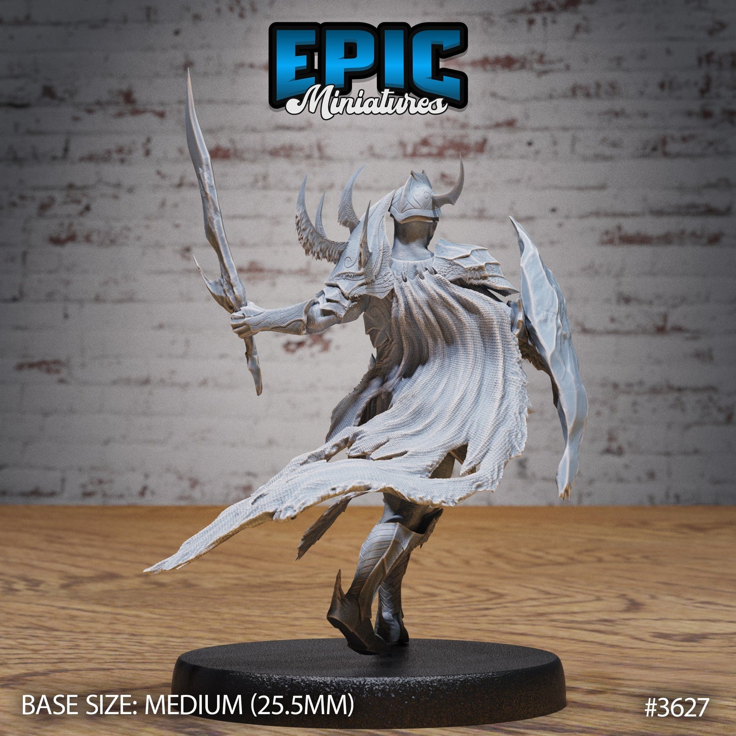 Frost Demon Knight (3 Variants Available) - Epic Miniatures