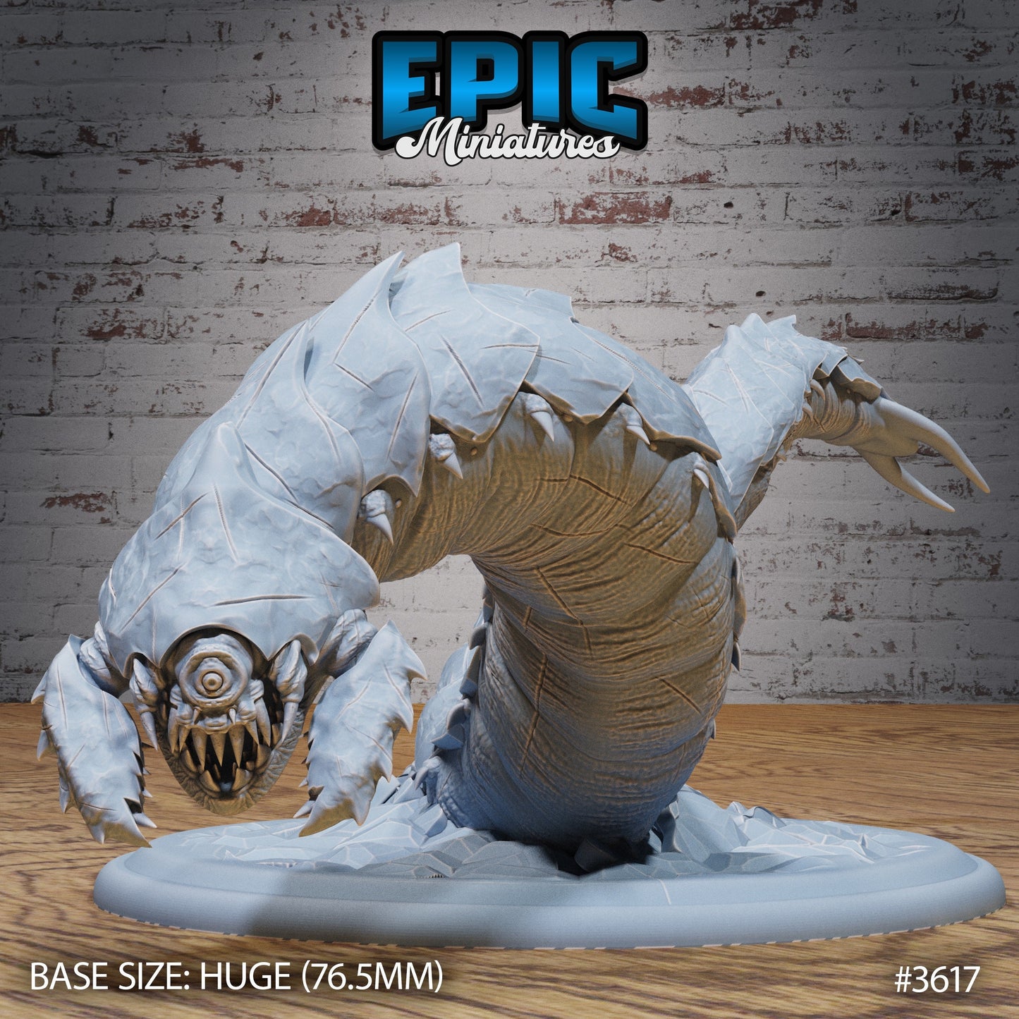 Frost Worm (3 Variants Available) - Epic Miniatures