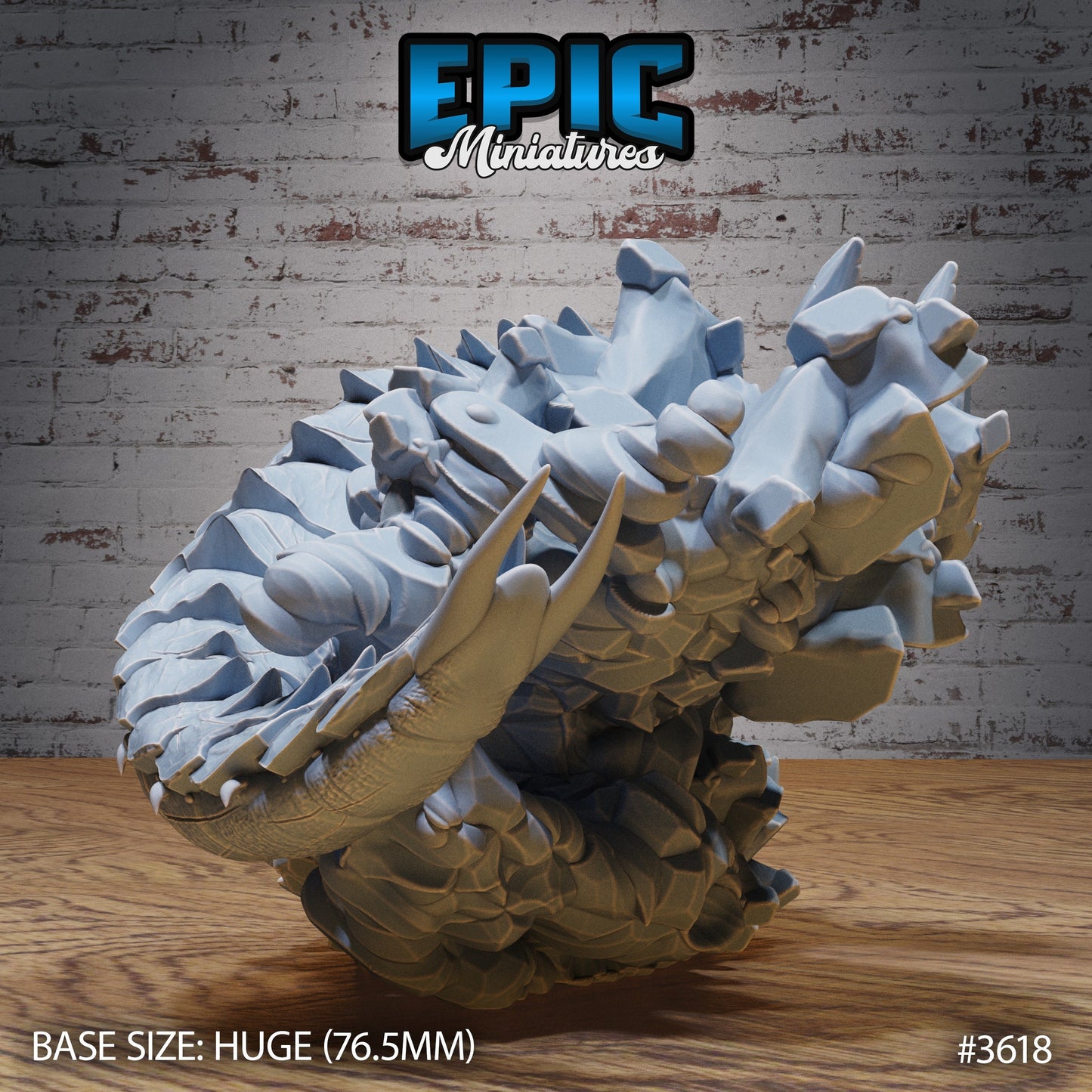 Frost Worm (3 Variants Available) - Epic Miniatures