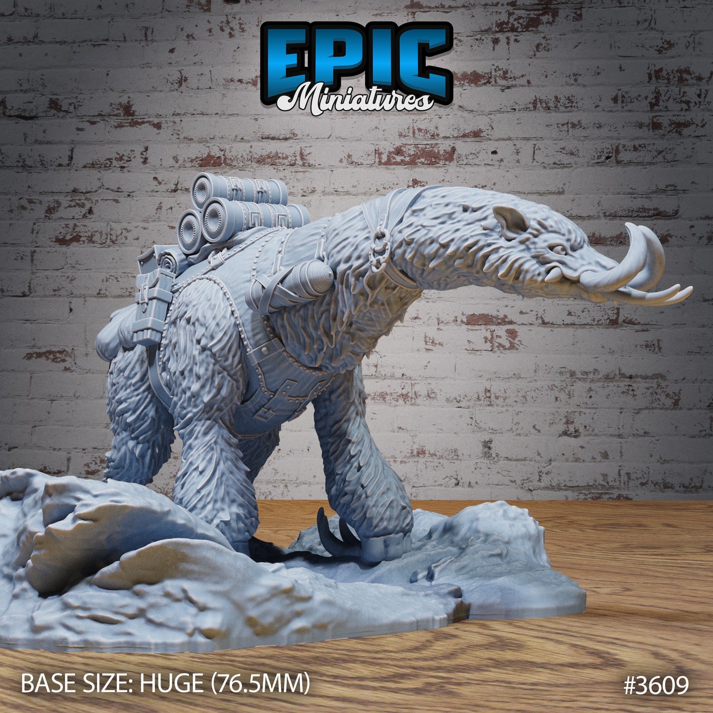 Giant Sloth (2 Variants Available) - Epic Miniatures