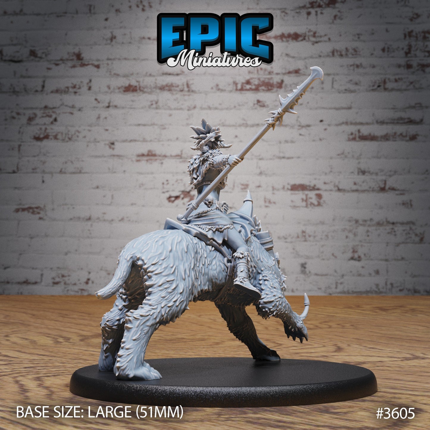 Barbarian Tribe Female (4 Variants Available) - Epic Miniatures