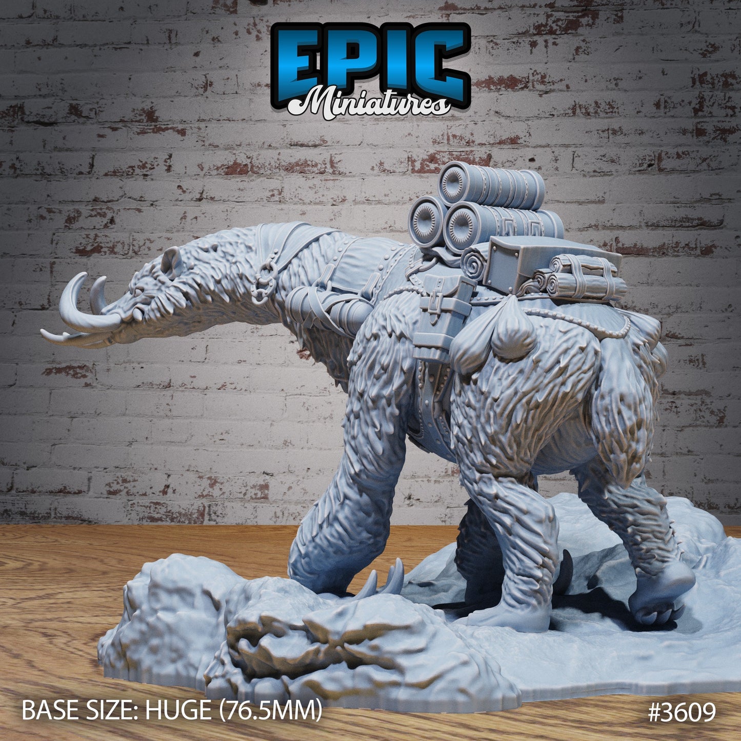 Giant Sloth (2 Variants Available) - Epic Miniatures