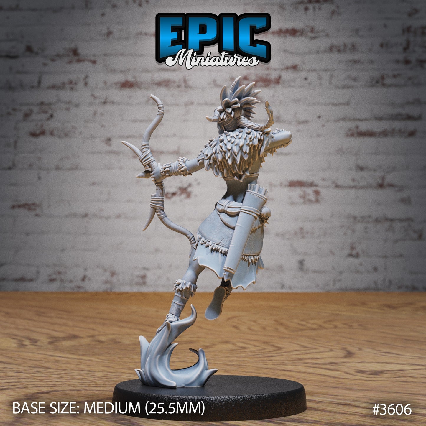 Barbarian Tribe Female (4 Variants Available) - Epic Miniatures