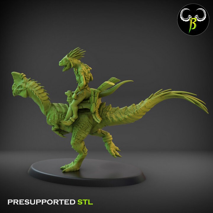 Nova Rider, Bow Squad 1 (3 Variants Available) - Clay Beast Creations