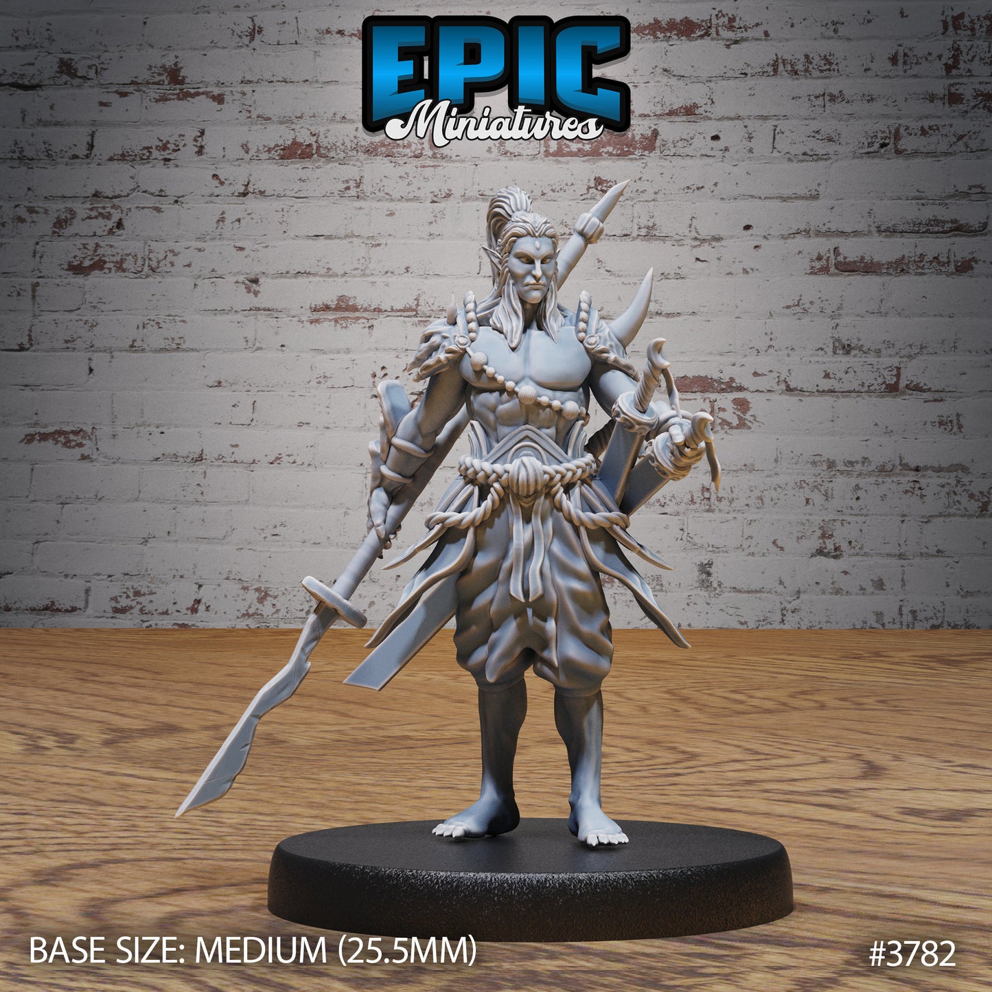 Oni Adventurer (3 Variants Available) - Epic Miniatures