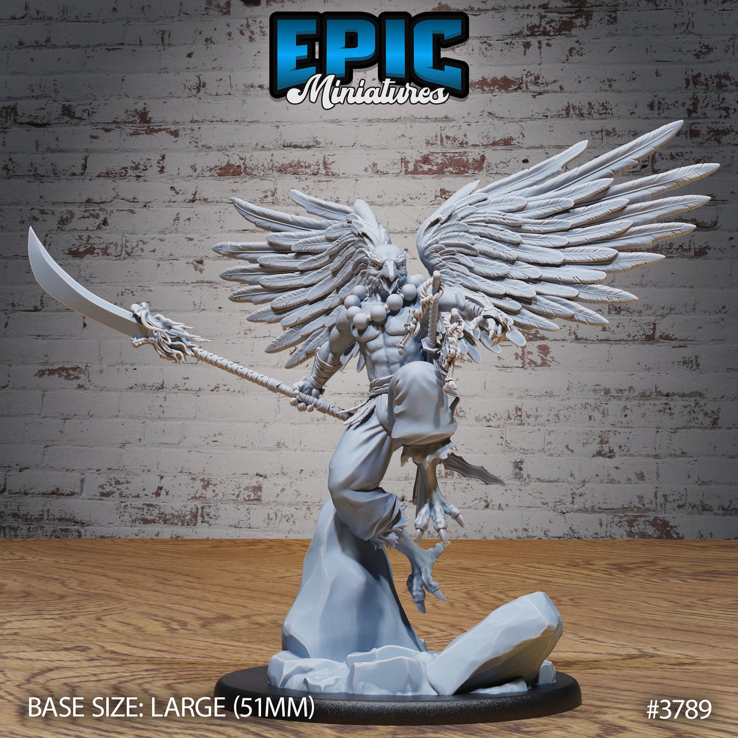 Tengu Bird Folk Lord (3 Variants Available) - Epic Miniatures