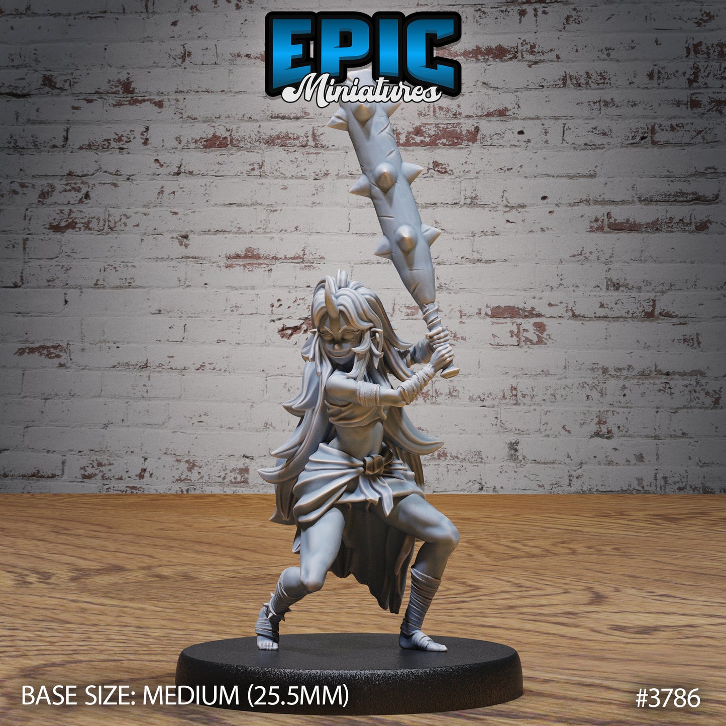 Blue Oni Girl (3 Variants Available) - Epic Miniatures
