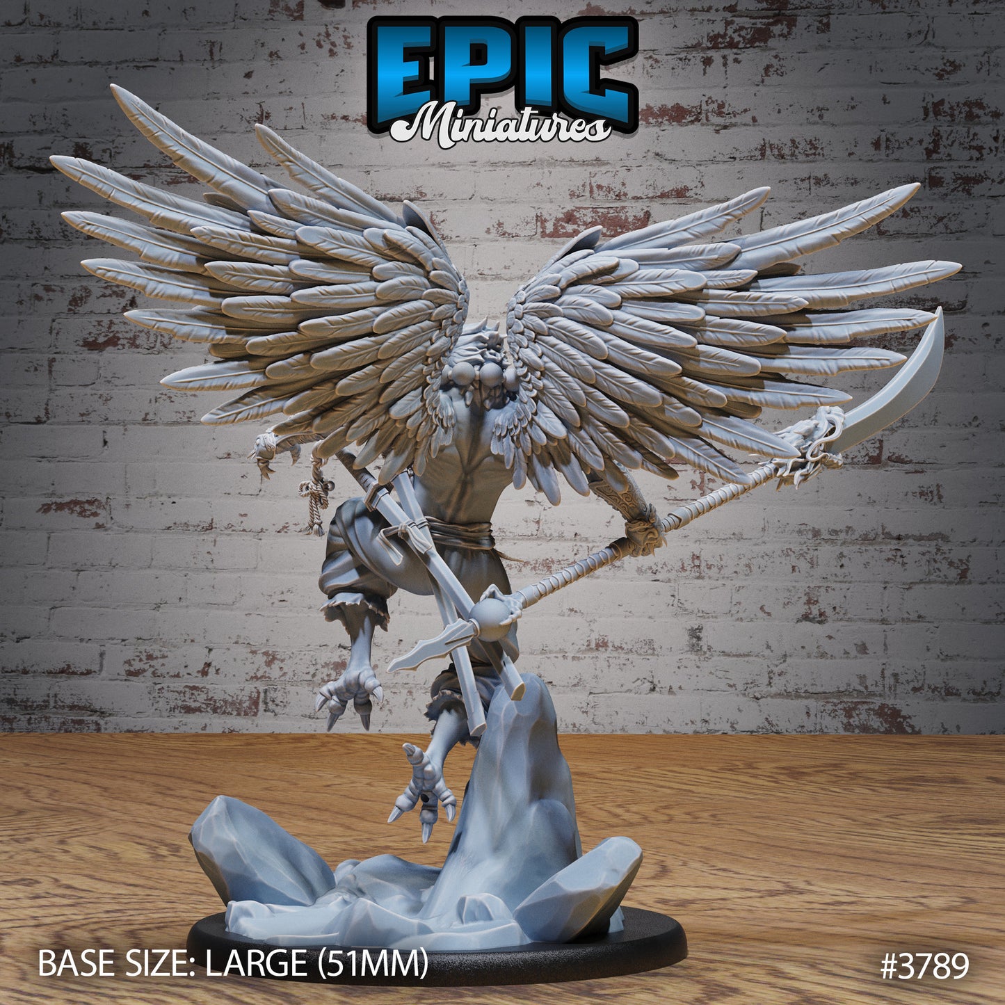 Tengu Bird Folk Lord (3 Variants Available) - Epic Miniatures