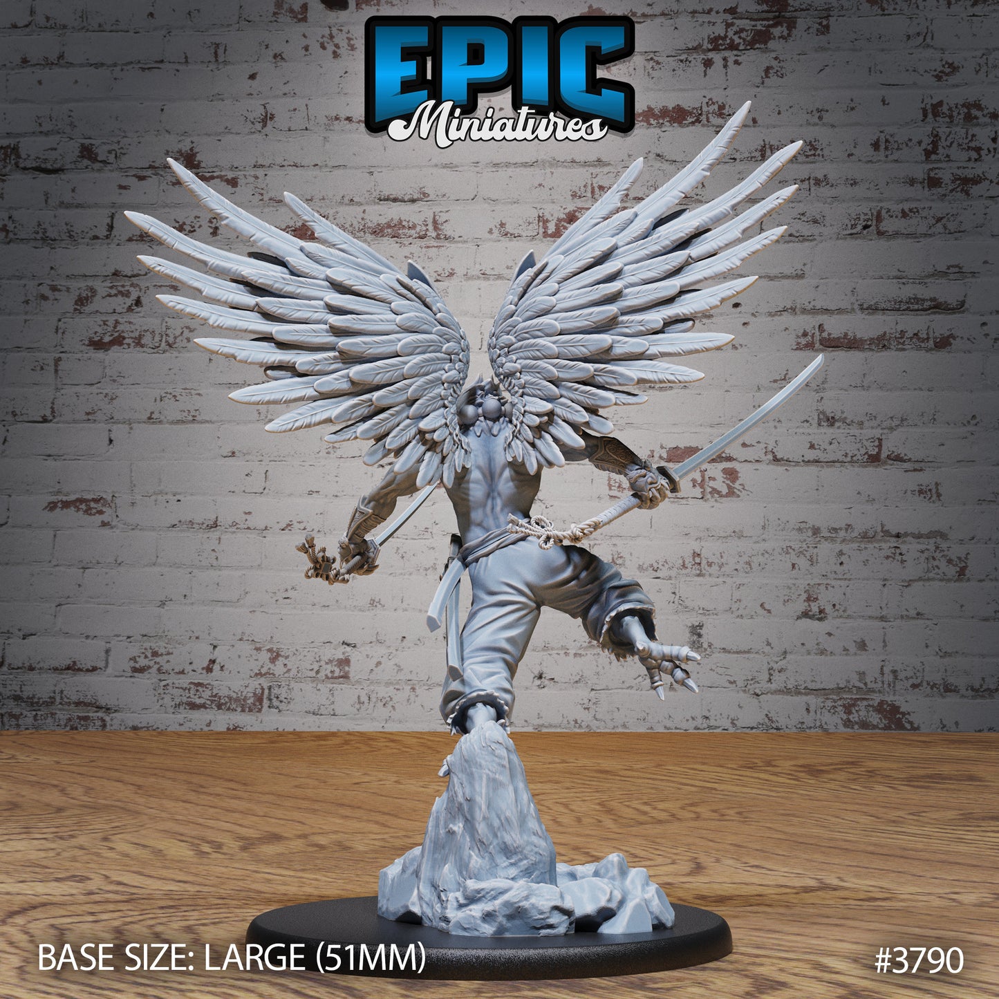 Tengu Bird Folk Lord (3 Variants Available) - Epic Miniatures