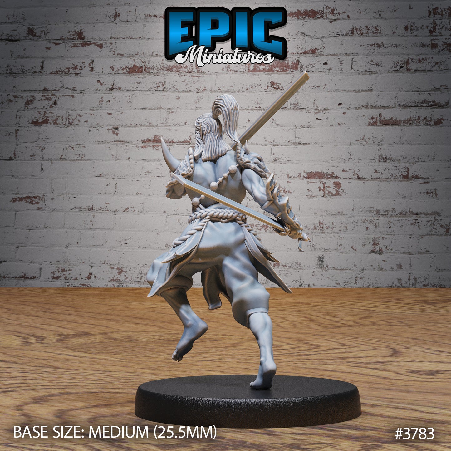 Oni Adventurer (3 Variants Available) - Epic Miniatures