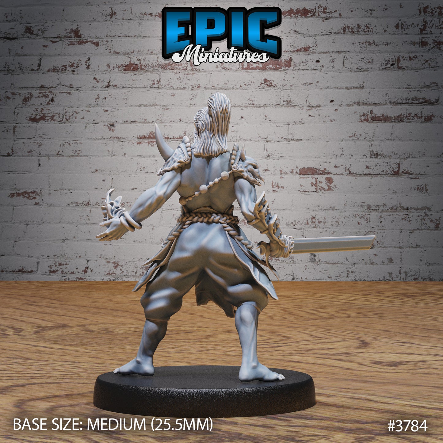 Oni Adventurer (3 Variants Available) - Epic Miniatures