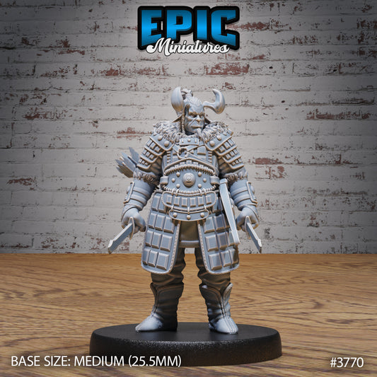 Orc Samurai (3 Variants Available) - Epic Miniatures