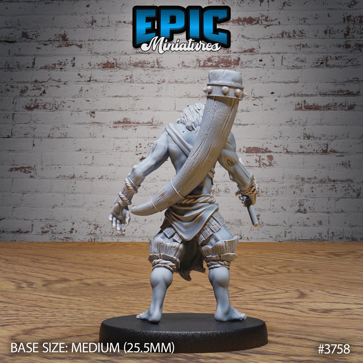 Oni Beast Warrior (3 Variants Available) - Epic Miniatures