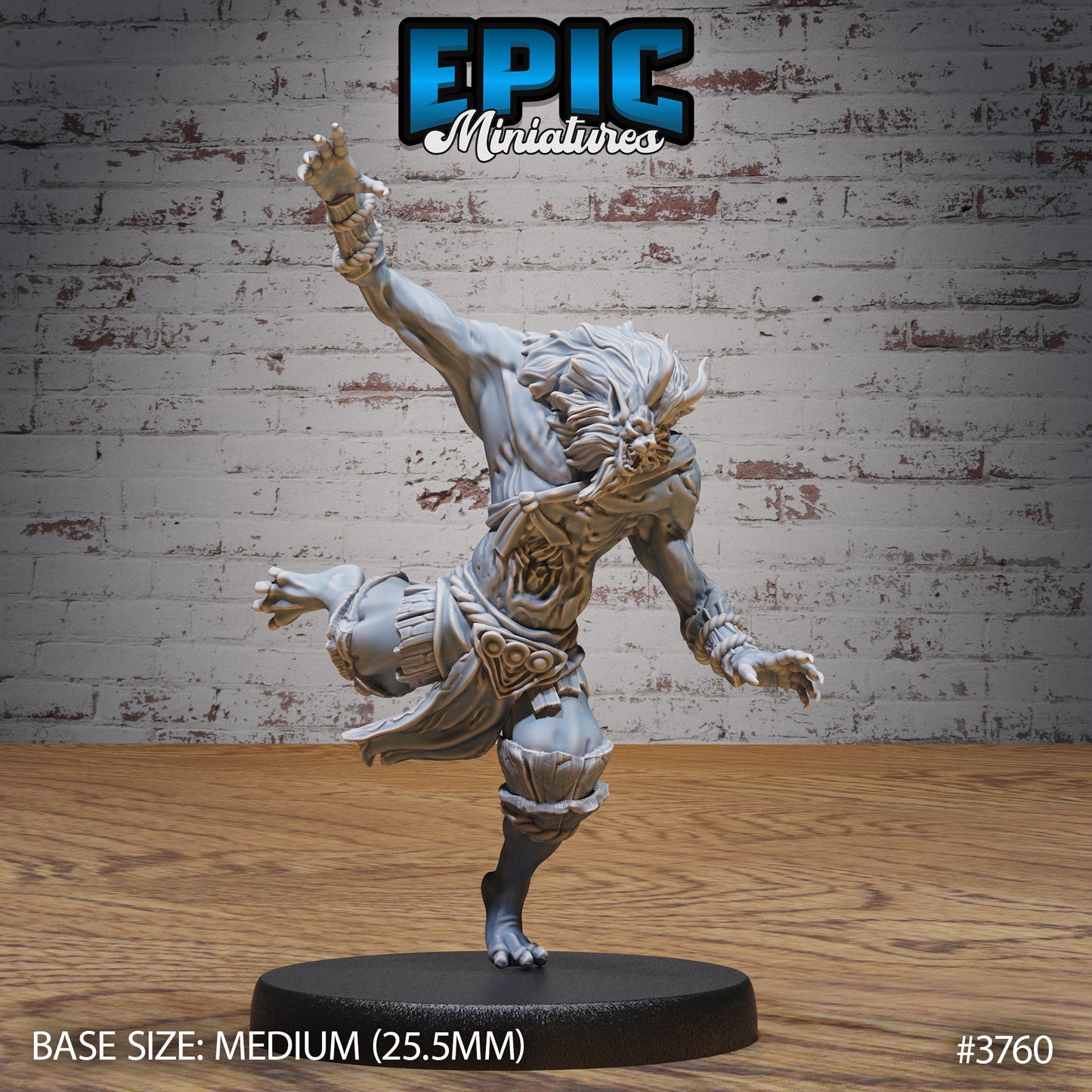 Oni Beast Warrior (3 Variants Available) - Epic Miniatures