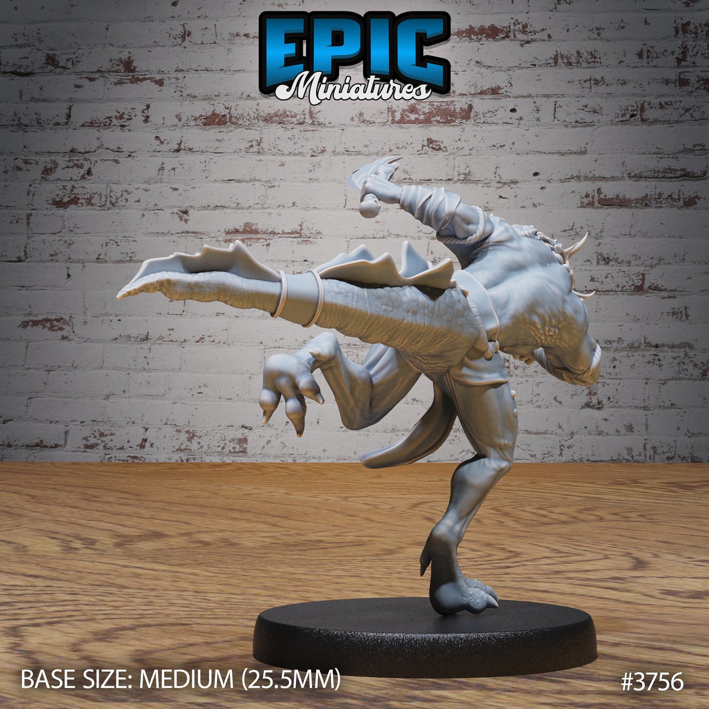 Oriental Half Dragon (3 Variants Available) - Epic Miniatures