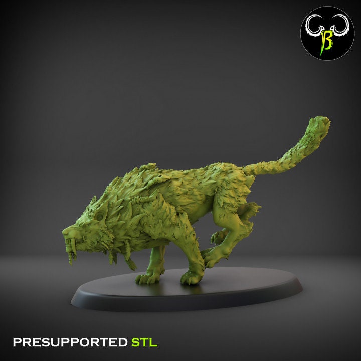 Fenrir's Sons, Set 2 (4 Variants Available) - Clay Beast Creations