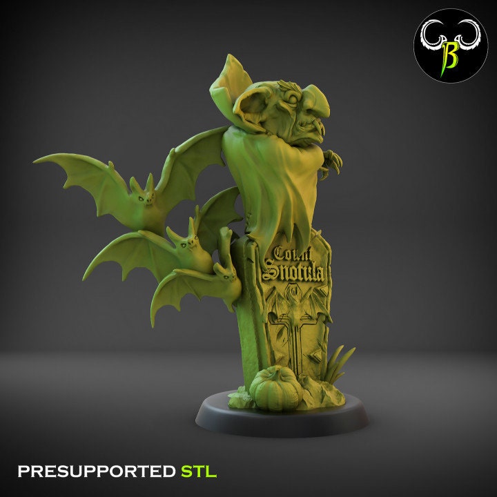 Count Snotula - Clay Beast Creations