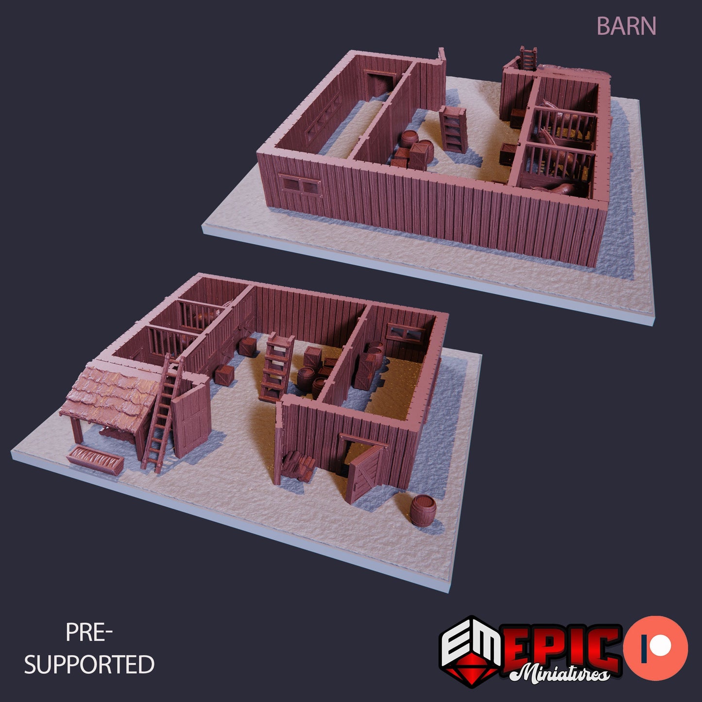 Tavern, Playable Terrain Piece - Epic Miniatures