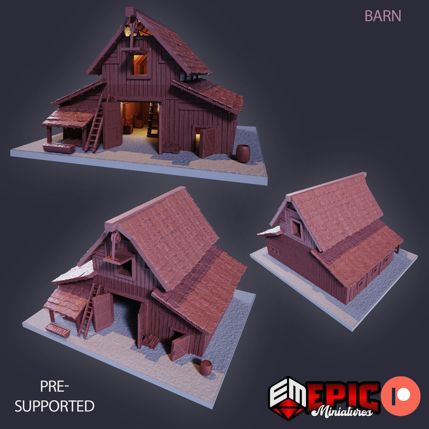 Tavern, Playable Terrain Piece - Epic Miniatures