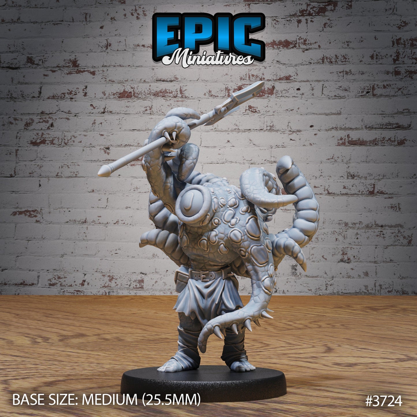 Tentacle Folk (3 Variants Available) - Epic Miniatures