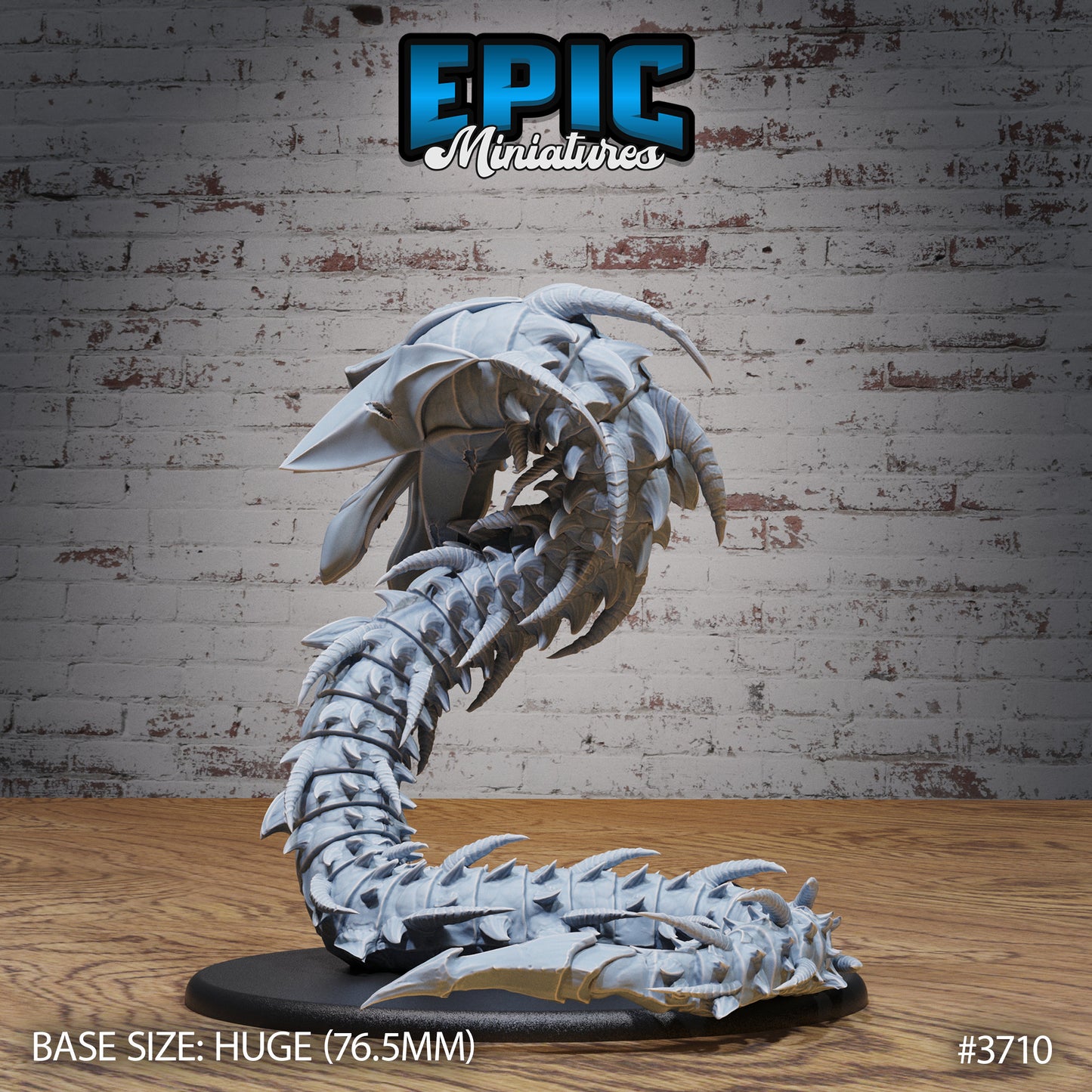 Dhole Worm (3 Variants Available) - Epic Miniatures