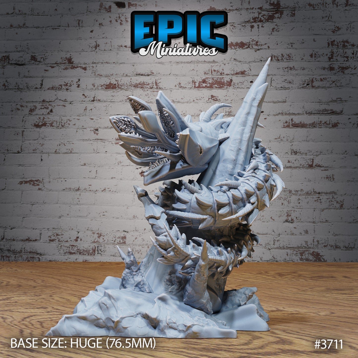 Dhole Worm (3 Variants Available) - Epic Miniatures