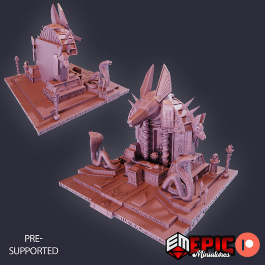 Anubis Shrine, Terrain Piece - Epic Miniatures