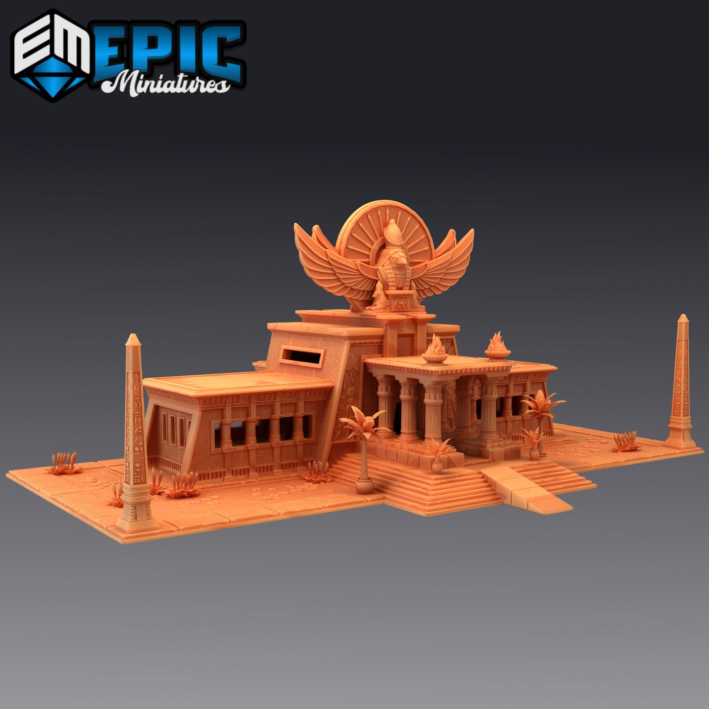 Horus Temple, Playable Terrain Piece - Epic Miniatures