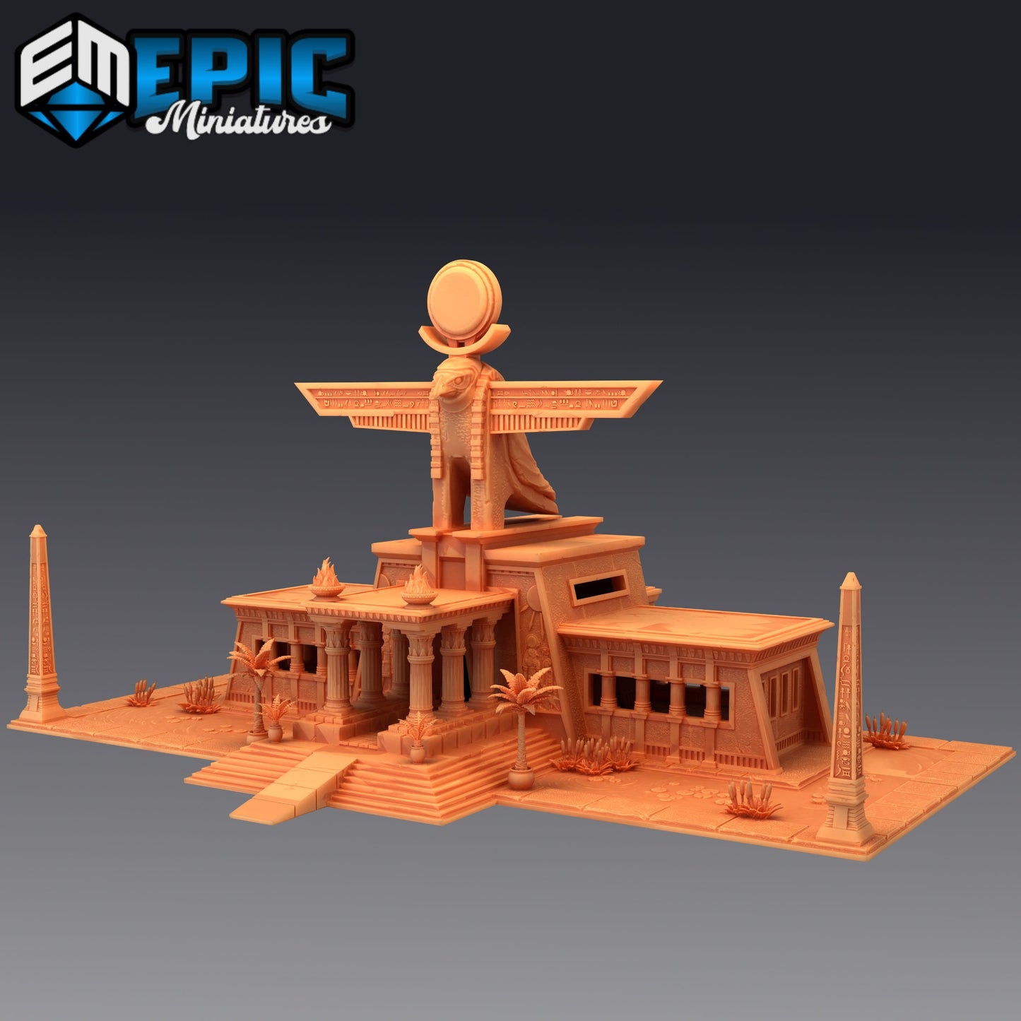 Horus Temple, Playable Terrain Piece - Epic Miniatures
