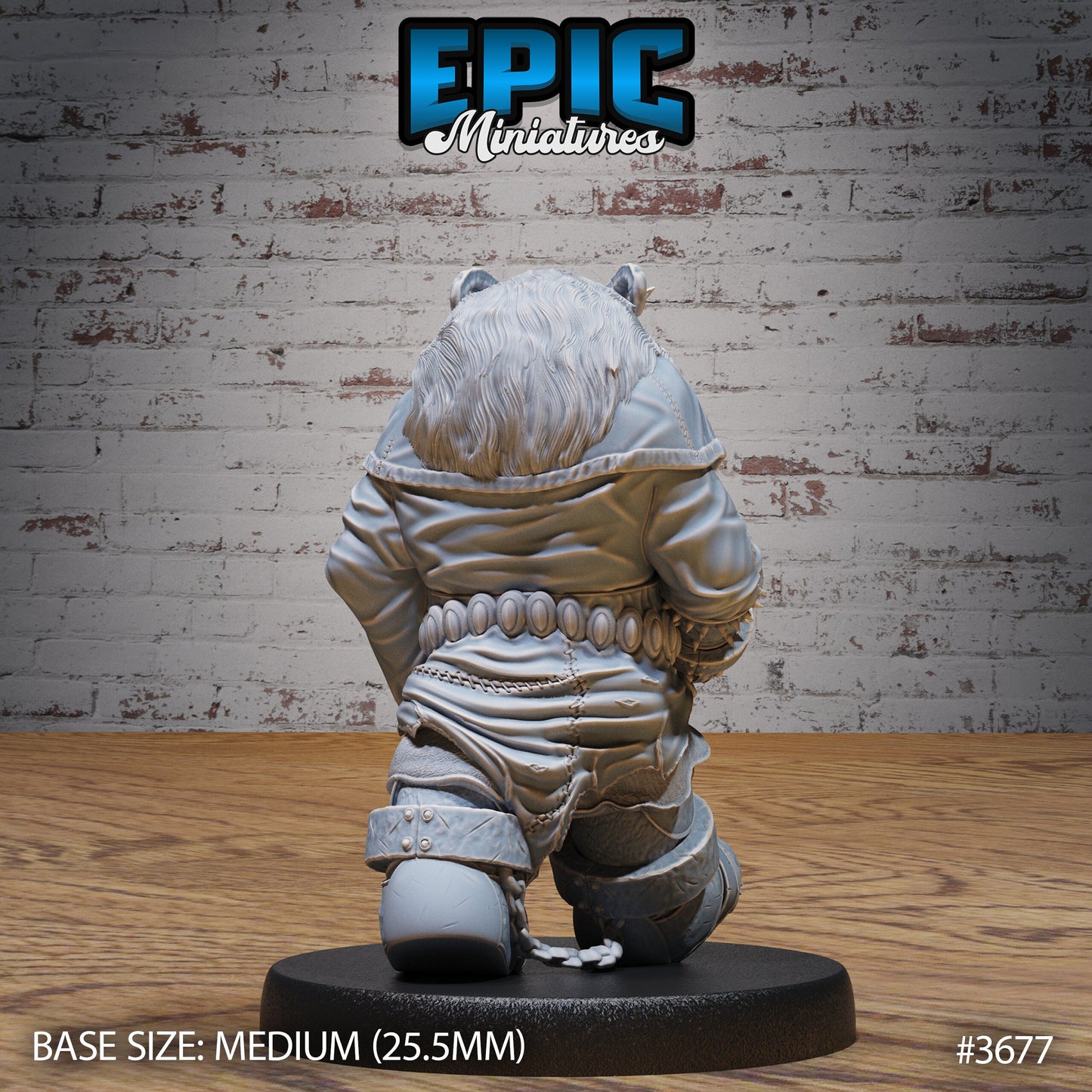 Dwarf Tiefling (3 Variants Available) - Epic Miniatures