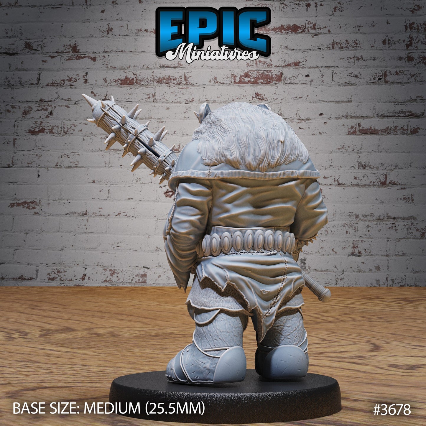 Dwarf Tiefling (3 Variants Available) - Epic Miniatures