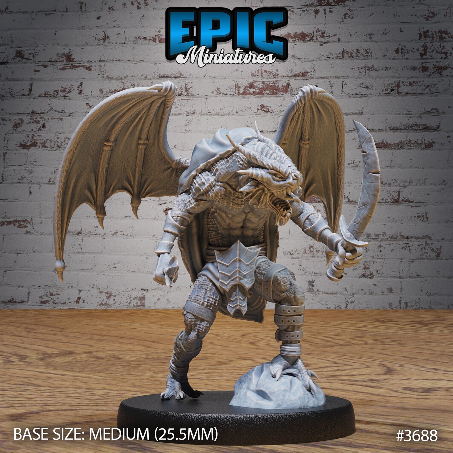 Draconid Bandit (3 Variants Available) - Epic Miniatures