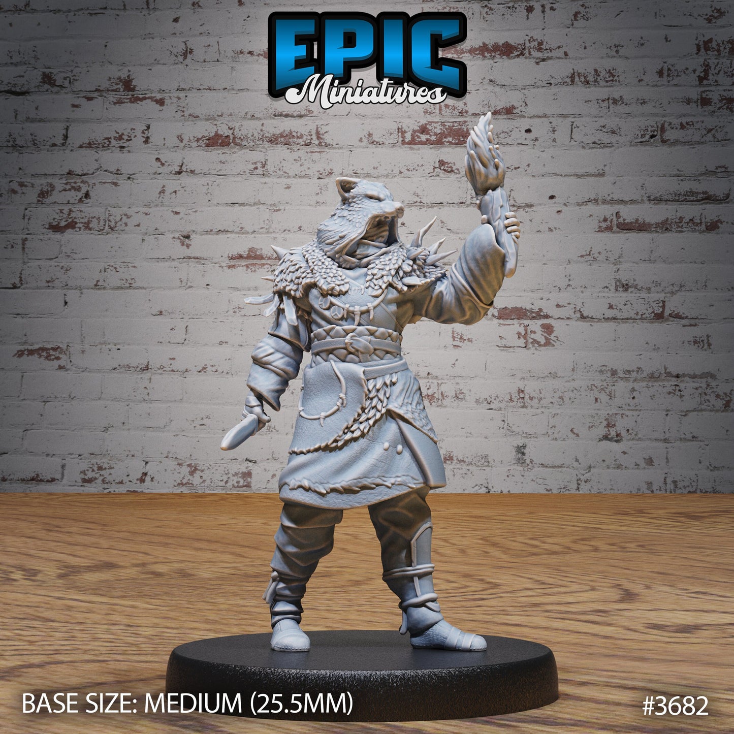 Mountain Wolf Bandit (3 Variants Available) - Epic Miniatures