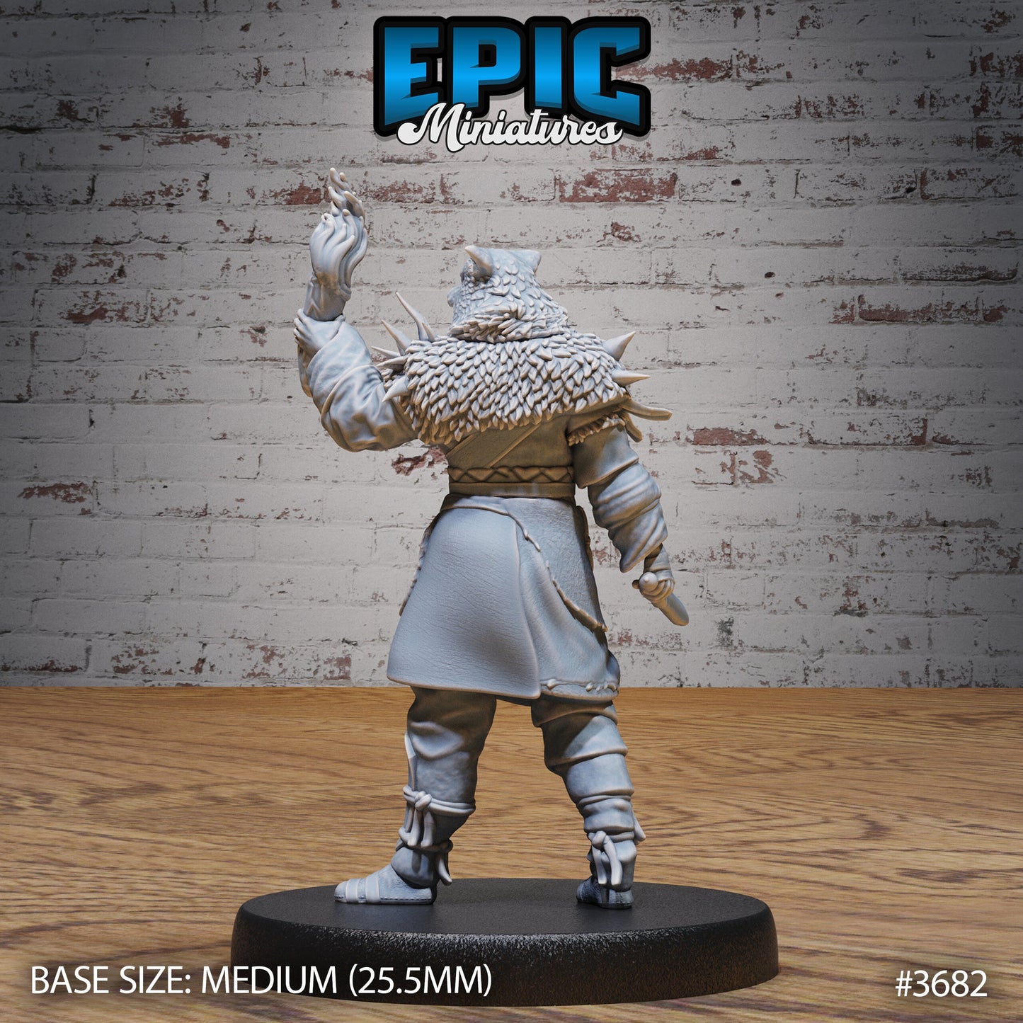 Mountain Wolf Bandit (3 Variants Available) - Epic Miniatures