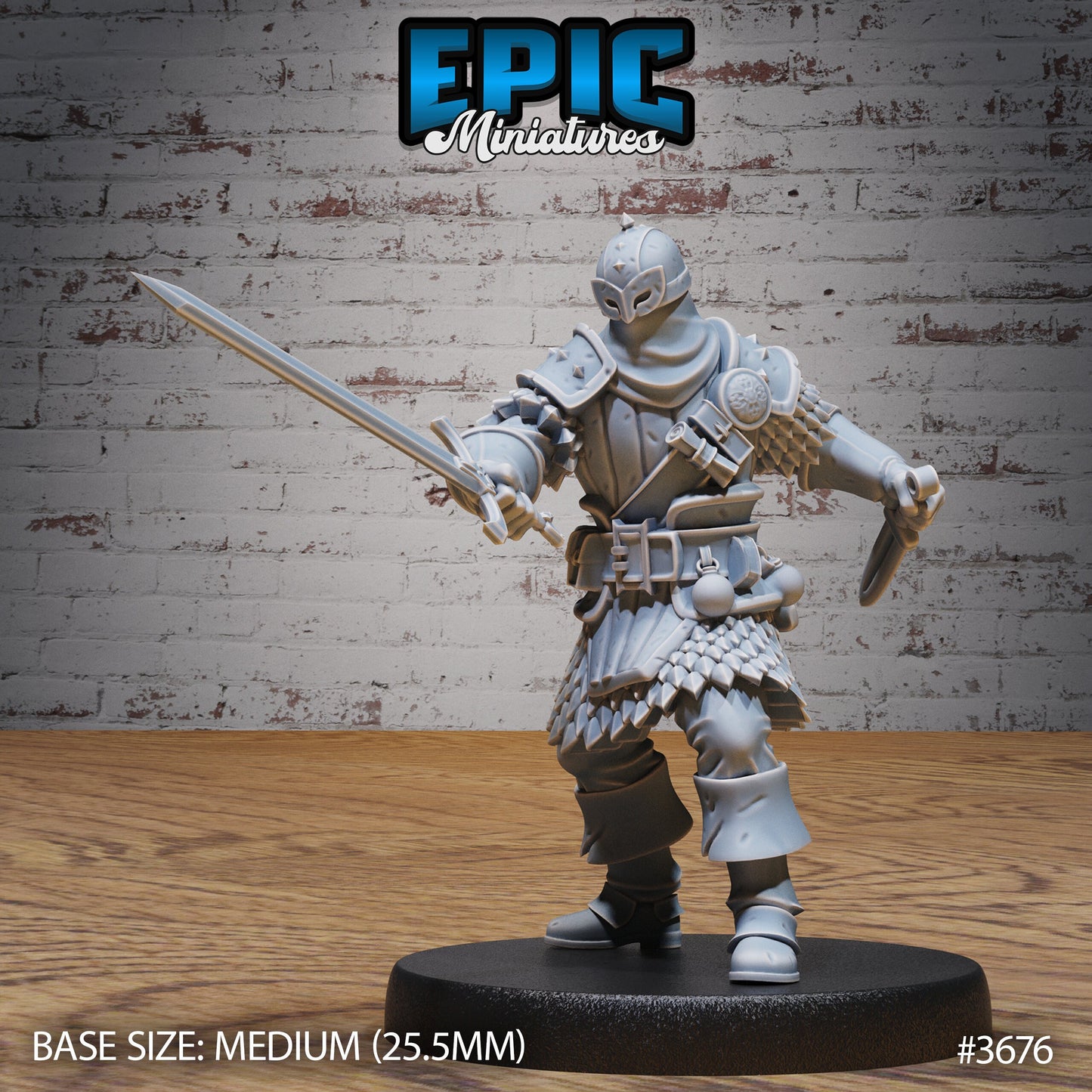 Masked Bandit (3 Variants Available) - Epic Miniatures