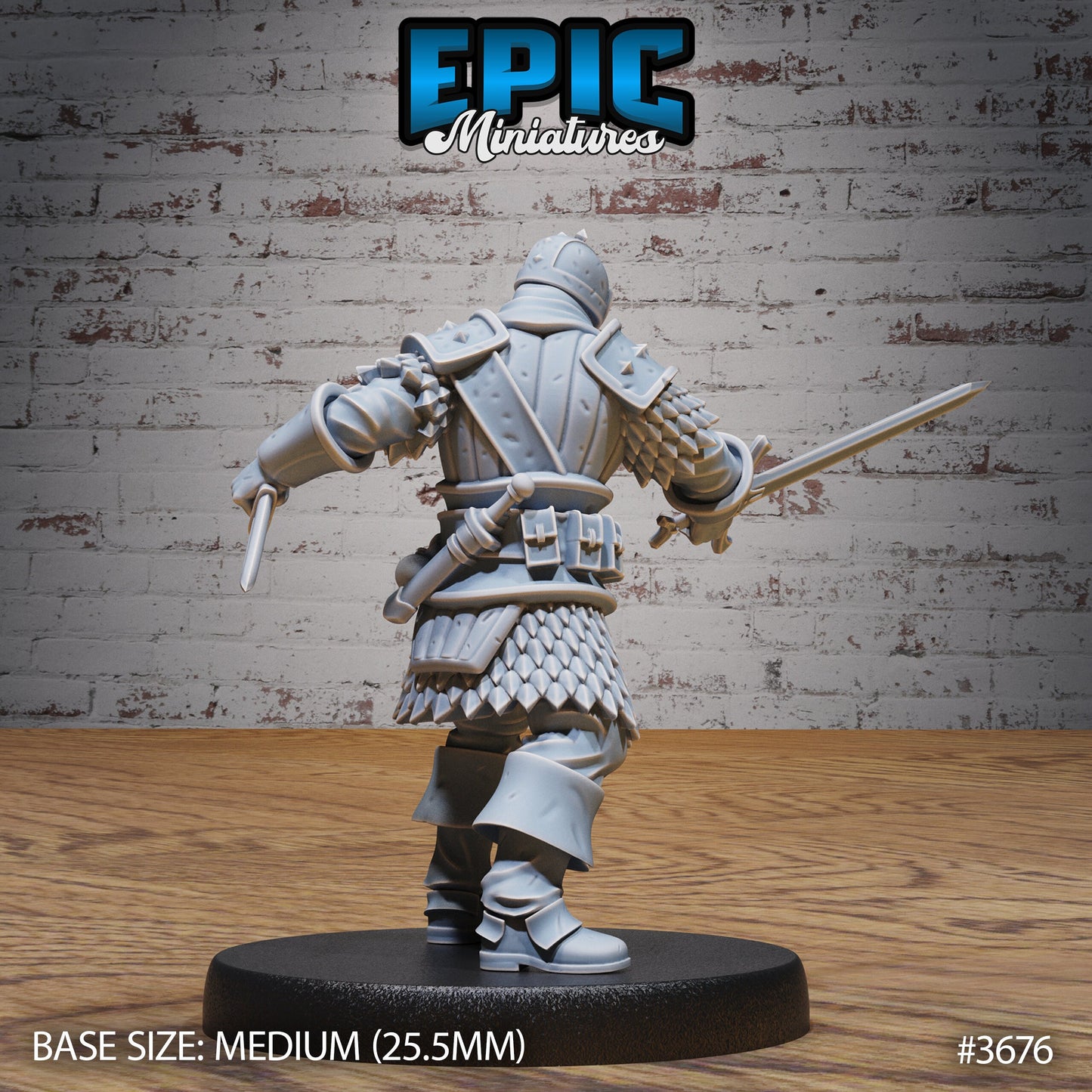 Masked Bandit (3 Variants Available) - Epic Miniatures