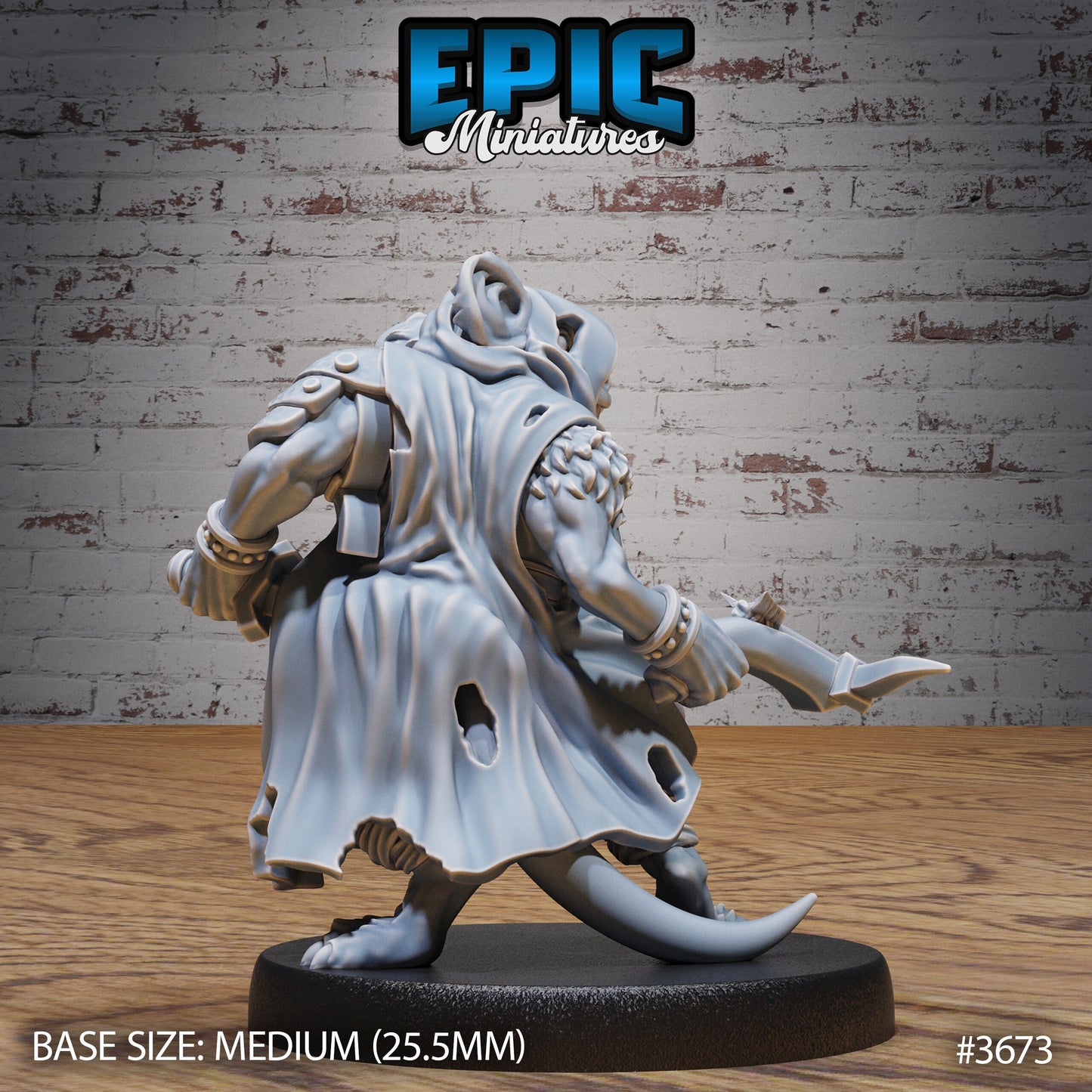 Mice Folk Raiders, Set 2 (4 Variants Available) - Epic Miniatures