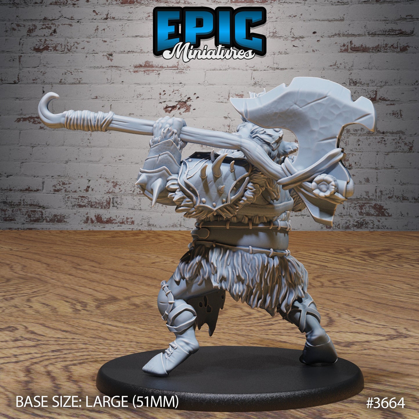 Boar Folk Outlaws (3 Variants Available) - Epic Miniatures