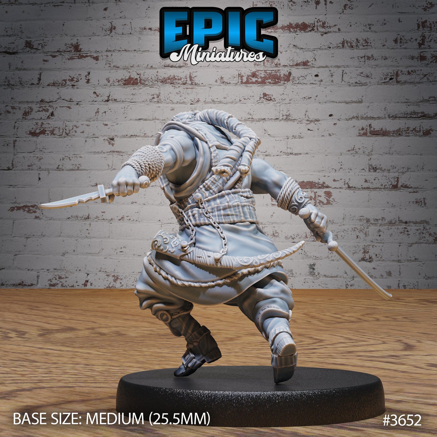 Coast Bandit (3 Variants Available) - Epic Miniatures