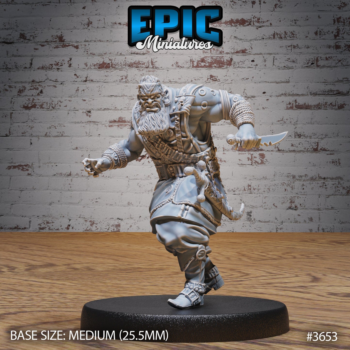 Coast Bandit (3 Variants Available) - Epic Miniatures