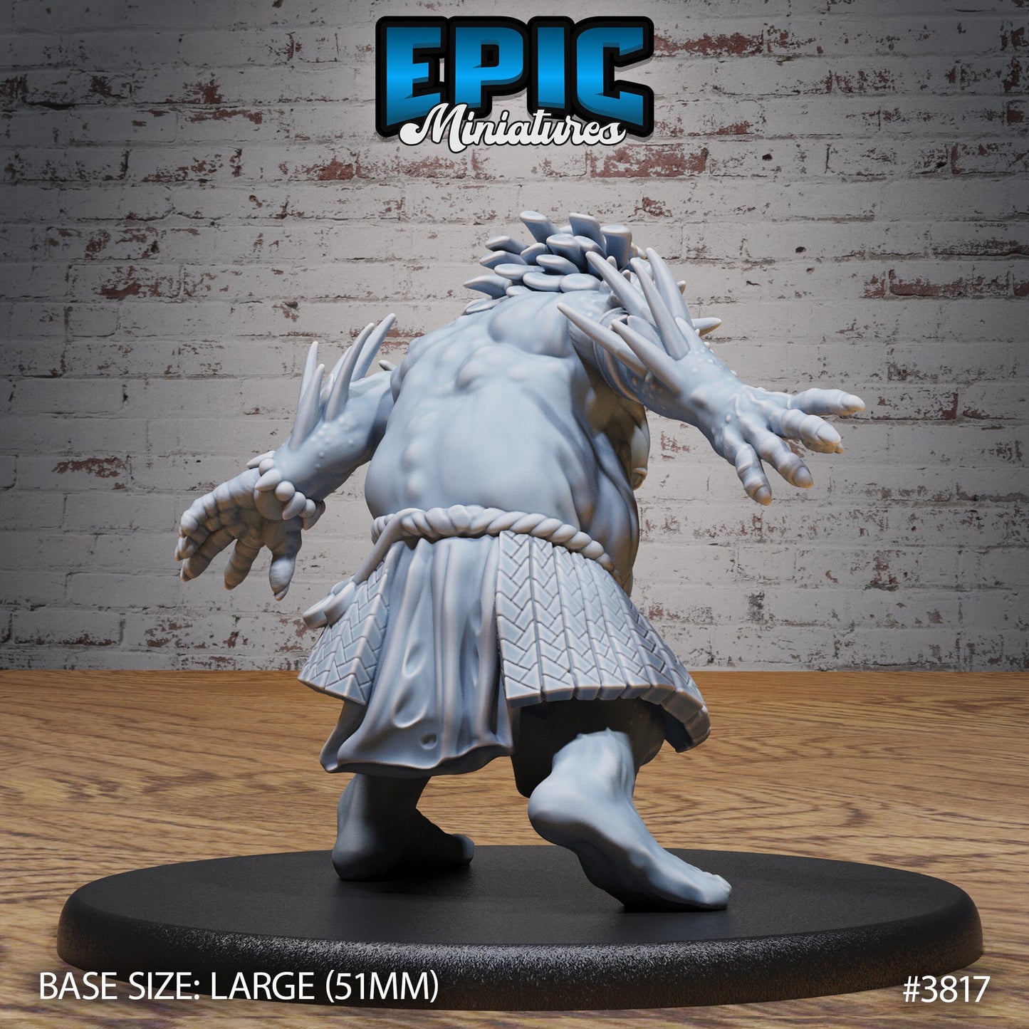 Jungle Troll (3 Variants Available) - Epic Miniatures