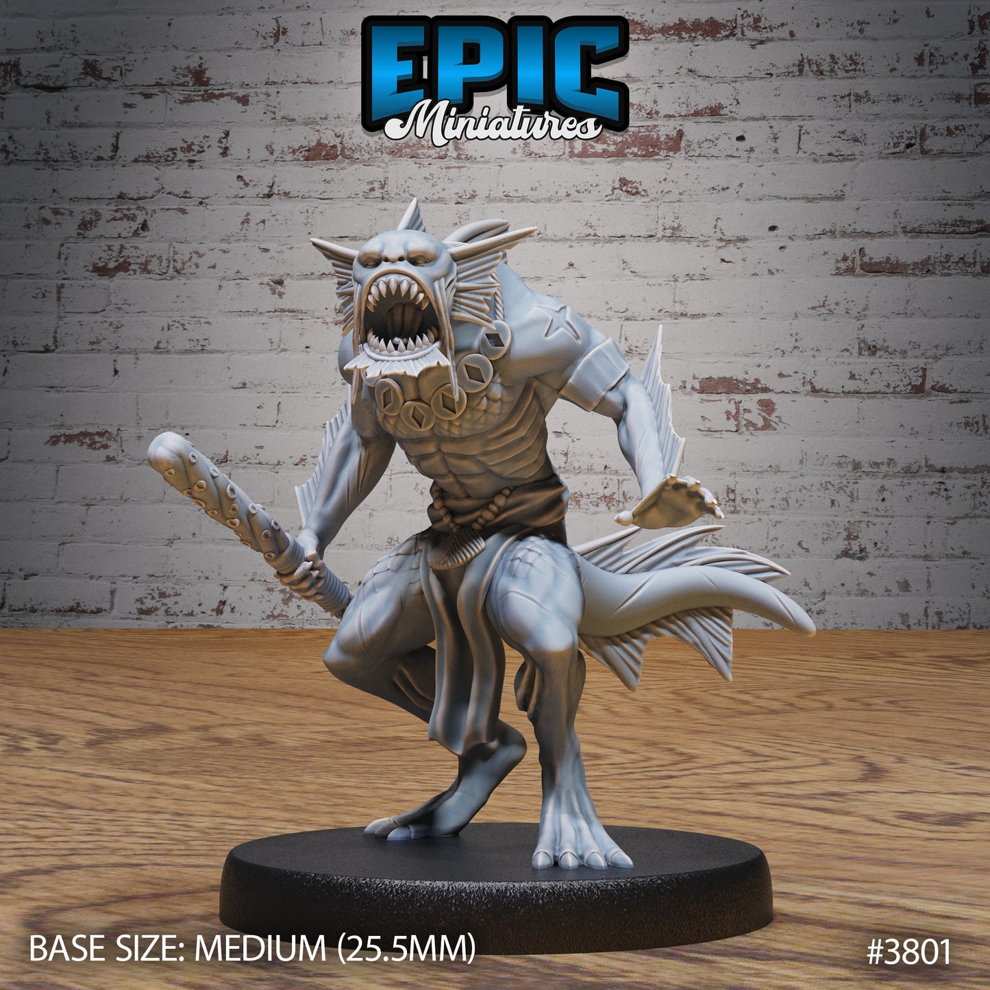 Jungle River Fish Folk (3 Variants Available) - Epic Miniatures