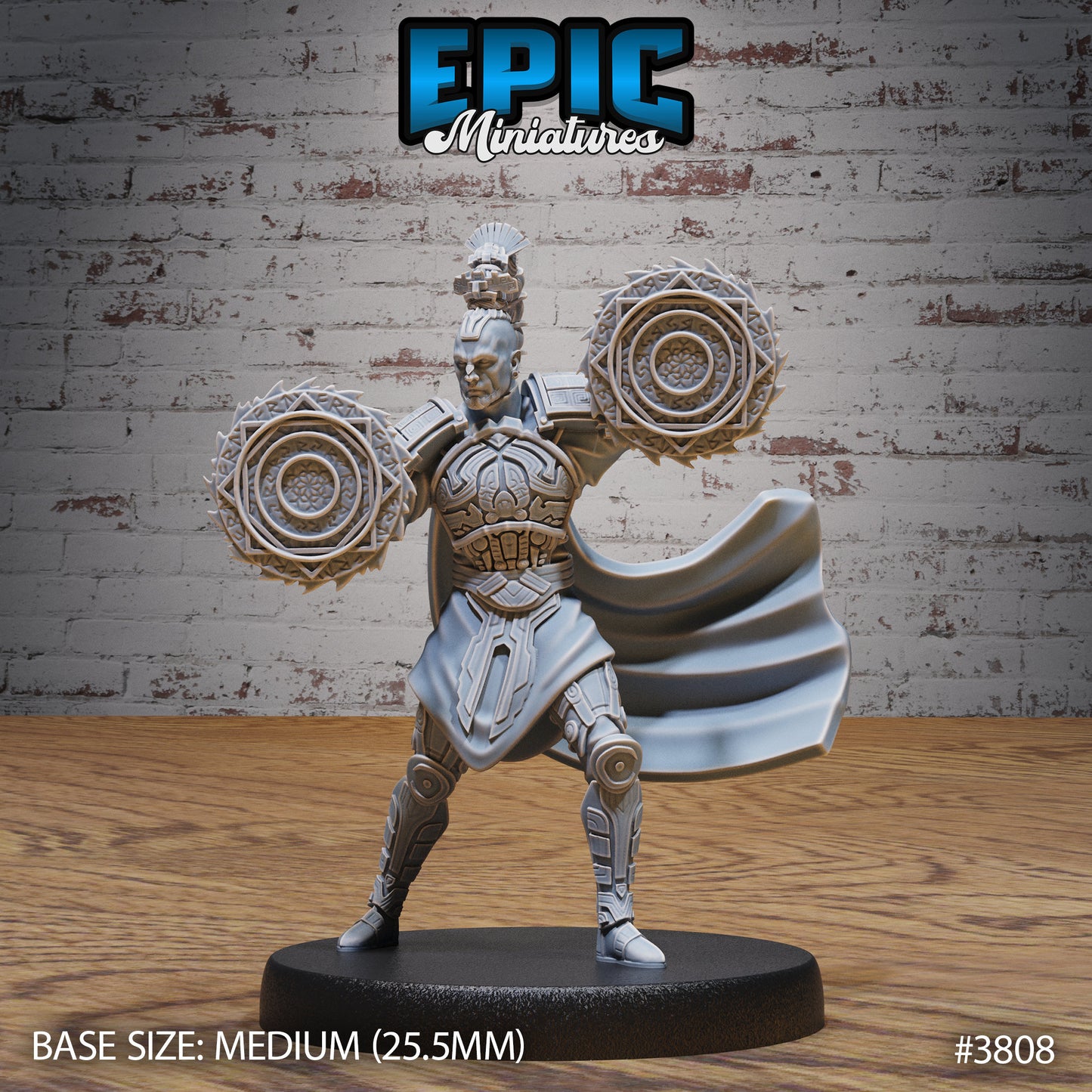 Native Jungle Champion, Masked (2 Variants Available) - Epic Miniatures