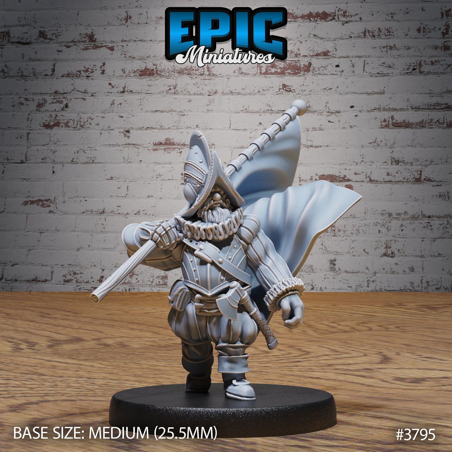 Dwarf Invader (3 Variants Available) - Epic Miniatures