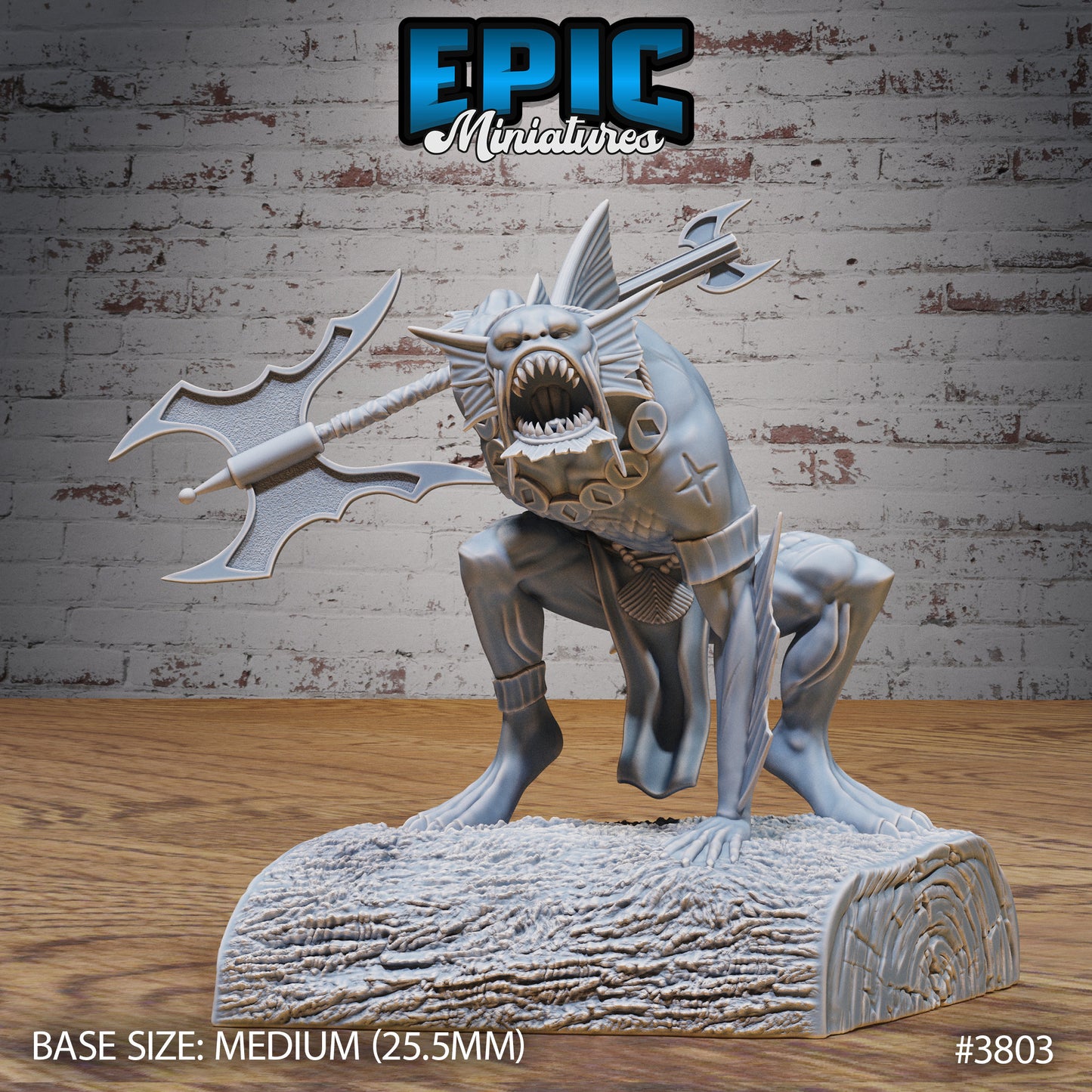 Jungle River Fish Folk (3 Variants Available) - Epic Miniatures
