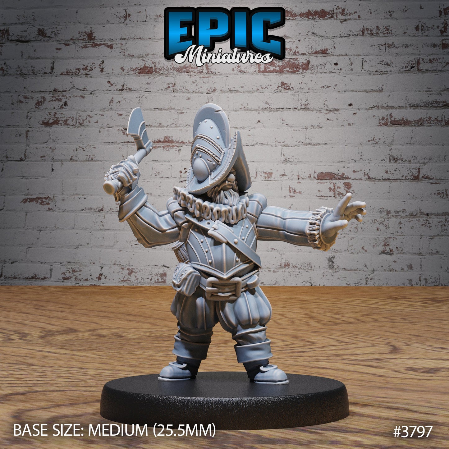 Dwarf Invader (3 Variants Available) - Epic Miniatures