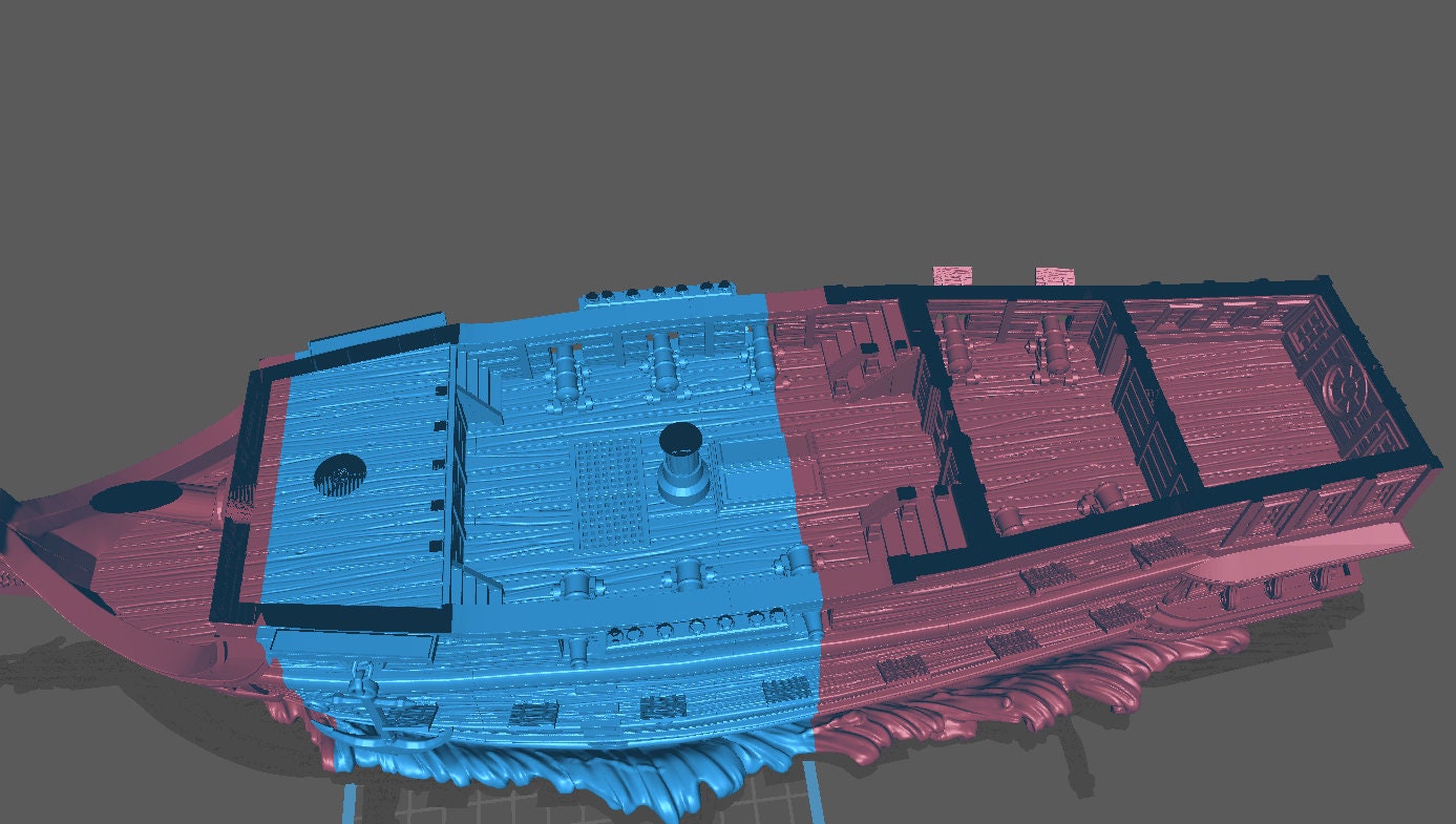 Treasure Galleon Ship, Playable Terrain Piece - Epic Miniatures